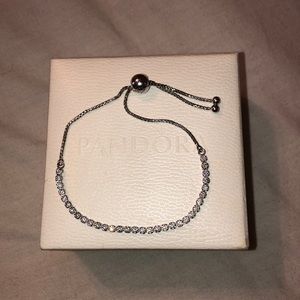 PANDORA sparkling strand bracelet